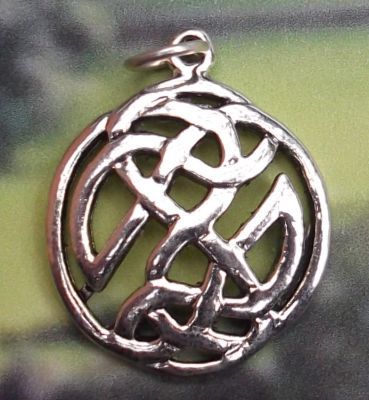 Celtic Happiness Knot Jewelry Pendant