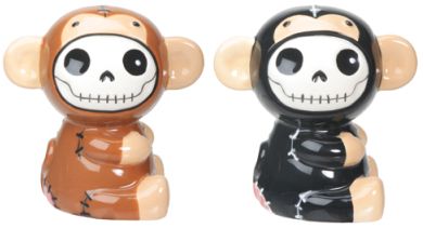 monkey salt and pepper shakers