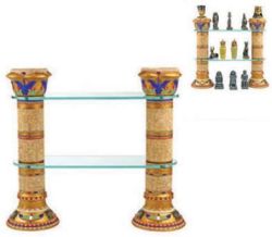 Egyptian Column Display Shelves