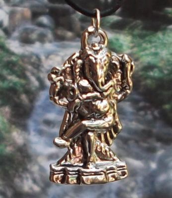 Dancing Ganesh Jewelry Pendant