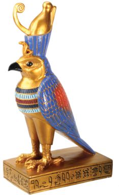 Ancient Egyptian Horus Falcon Statue - Mandarava Gifts for the Spirit