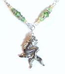 Sea Green Mythical Mermaid Necklace