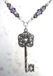 Tanzanite Key Of Mysteries Necklace