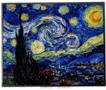 Van Gogh - Starry Night Art Glass Decoration