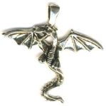 Broadwing Dragon Celtic Jewelry Pendant