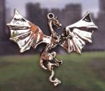 Celtic Eiziban Dragon Jewelry Pendant