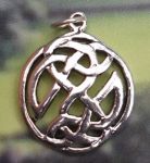 Celtic Happiness Knot Jewelry Pendant