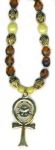Egyptian Ankh Serpentine Necklace