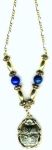 Egyptian Scarab Gemstone Necklace