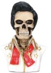 Elvis Skull Bust Figurine