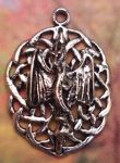 Medium Celtic Knot Dragon Celtic Jewelry Pendant