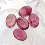 Pink Tourmaline Semi-precious Gemstone Cabochon