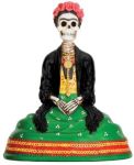 Day Of The Dead Frida Skeleton Statue