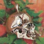 Skull Profile Jewelry Pendant