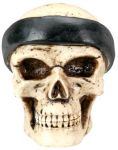 Skull With Bandana Figurine